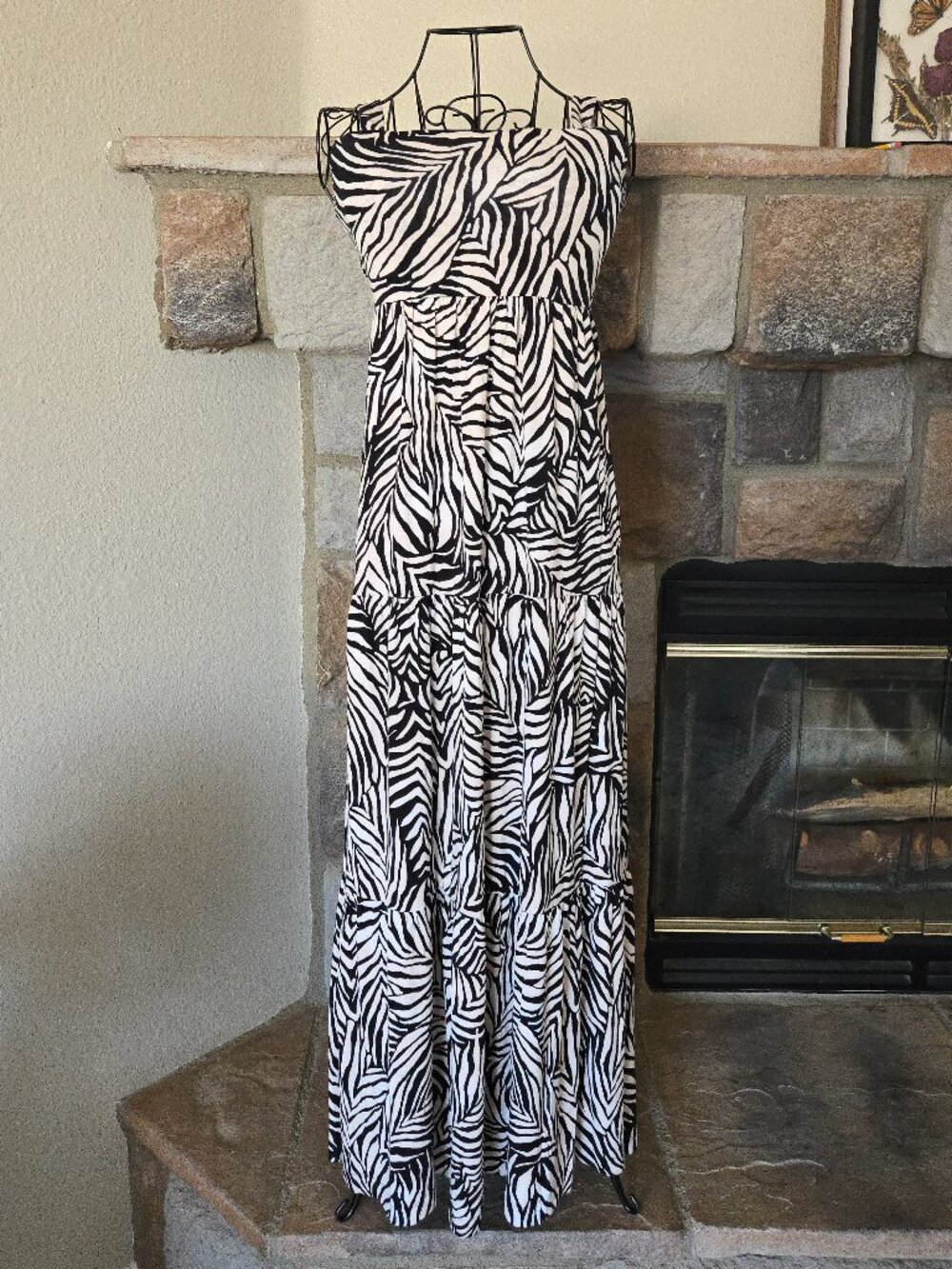 Soma WKND Zebra Print Maxi Dress